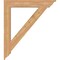 Ekena Millwork Traditional Traditional Smooth Bracket, Western Red Cedar, 5 1/2"W x 42"D x 48"H BKT06X42X48TRA01SWR - alternate 3